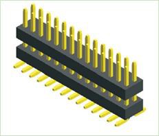 1.00mm Pitch Dual Row Dual Plastic SMT Typ