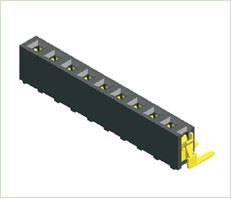 2.54mm Female Header Single Row Angle Type