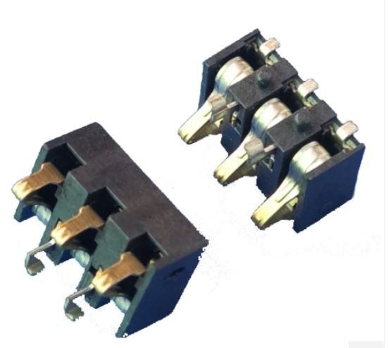 3.0mm Pitch batterikontakt 3 krets
