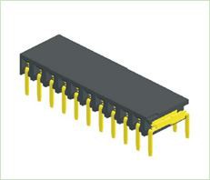 2,54 mm sidoingångstyp honhuvud