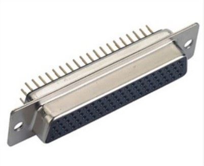 D-SUB PCB hona fyra rader 78 stift rak