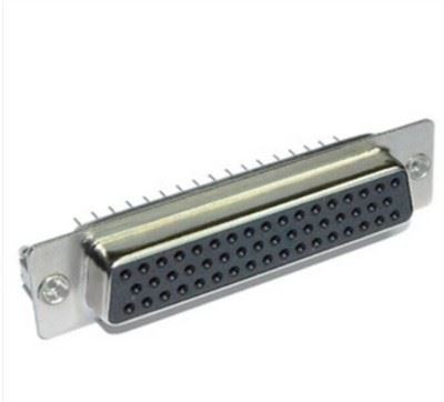 D-SUB PCB hona tre rader 50 stift (delning=2,77 mm) rak